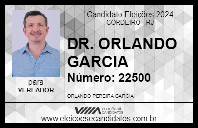 Candidato DR. ORLANDO GARCIA 2024 - CORDEIRO - Eleições