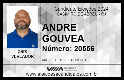 Candidato ANDRE GOUVEA 2024 - CASIMIRO DE ABREU - Eleições