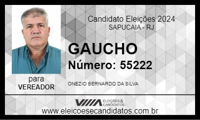 Candidato GAUCHO 2024 - SAPUCAIA - Eleições