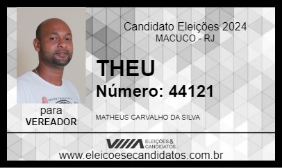 Candidato THEU 2024 - MACUCO - Eleições