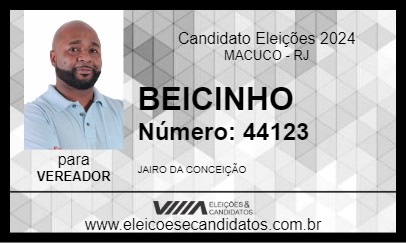 Candidato BEICINHO 2024 - MACUCO - Eleições