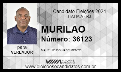 Candidato MURILAO 2024 - ITATIAIA - Eleições