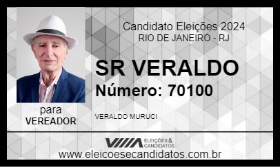 Candidato SR VERALDO 2024 - RIO DE JANEIRO - Eleições