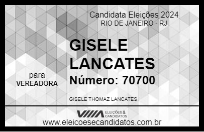 Candidato GISELE LANCATES 2024 - RIO DE JANEIRO - Eleições