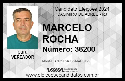 Candidato MARCELO ROCHA 2024 - CASIMIRO DE ABREU - Eleições