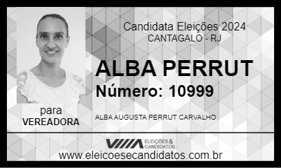 Candidato ALBA PERRUT 2024 - CANTAGALO - Eleições