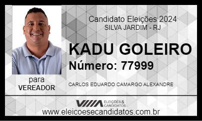 Candidato KADU GOLEIRO 2024 - SILVA JARDIM - Eleições