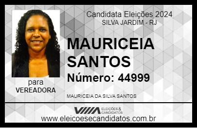 Candidato MAURICEIA SANTOS 2024 - SILVA JARDIM - Eleições