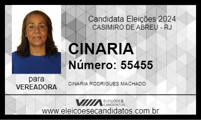 Candidato CINARIA 2024 - CASIMIRO DE ABREU - Eleições