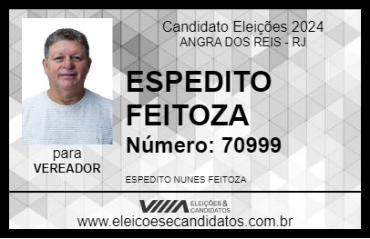 Candidato ESPEDITO FEITOZA 2024 - ANGRA DOS REIS - Eleições