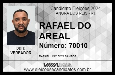 Candidato RAFAEL DO AREAL 2024 - ANGRA DOS REIS - Eleições