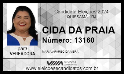 Candidato CIDA DA PRAIA 2024 - QUISSAMÃ - Eleições