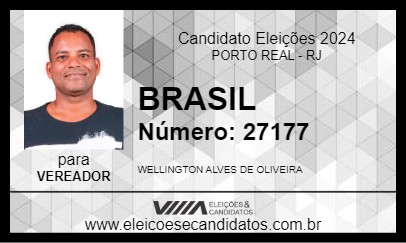 Candidato BRASIL 2024 - PORTO REAL - Eleições