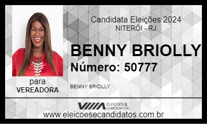 Candidato BENNY BRIOLLY 2024 - NITERÓI - Eleições