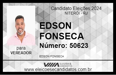 Candidato EDSON JHOW 2024 - NITERÓI - Eleições