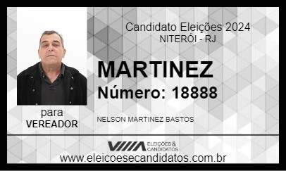 Candidato MARTINEZ 2024 - NITERÓI - Eleições