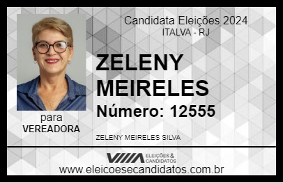 Candidato ZELENY MEIRELES 2024 - ITALVA - Eleições