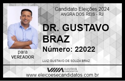 Candidato DR. GUSTAVO BRAZ 2024 - ANGRA DOS REIS - Eleições