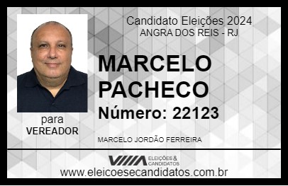 Candidato MARCELO PACHECO 2024 - ANGRA DOS REIS - Eleições