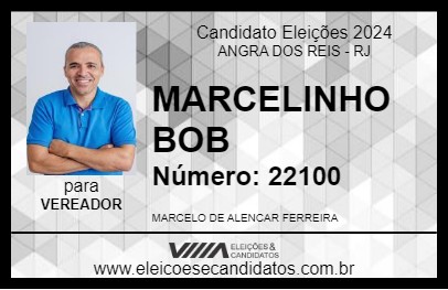 Candidato MARCELINHO BOB 2024 - ANGRA DOS REIS - Eleições