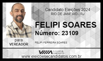 Candidato FELIPI SOARES 2024 - RIO DE JANEIRO - Eleições