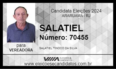 Candidato SALATIEL 2024 - ARARUAMA - Eleições