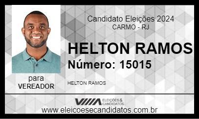 Candidato HELTON RAMOS 2024 - CARMO - Eleições