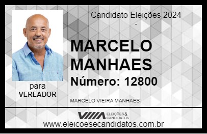 Candidato MARCELO MANHAES 2024 - RIO DE JANEIRO - Eleições