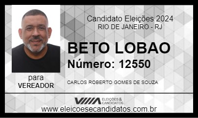 Candidato BETO LOBAO 2024 - RIO DE JANEIRO - Eleições