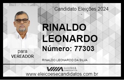 Candidato RINALDO LEONARDO 2024 - RIO DAS OSTRAS - Eleições