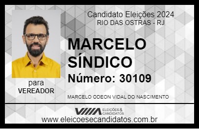 Candidato MARCELO SÍNDICO 2024 - RIO DAS OSTRAS - Eleições