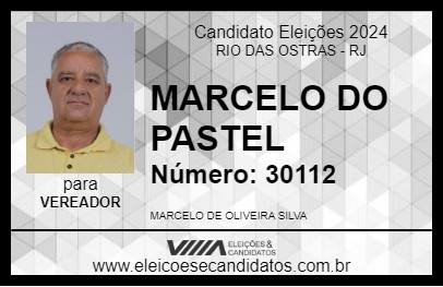 Candidato MARCELO DO PASTEL 2024 - RIO DAS OSTRAS - Eleições