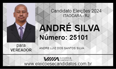 Candidato ANDRÉ SILVA 2024 - ITAOCARA - Eleições