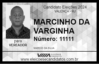 Candidato MARCINHO DA VARGINHA 2024 - VALENÇA - Eleições