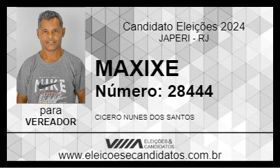 Candidato MAXIXE 2024 - JAPERI - Eleições