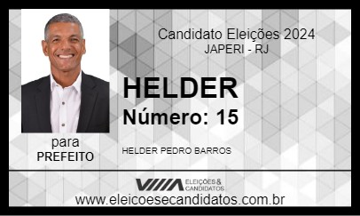 Candidato HELDER 2024 - JAPERI - Eleições