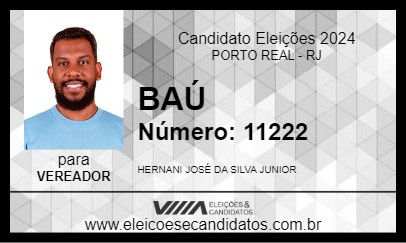 Candidato BAÚ 2024 - PORTO REAL - Eleições