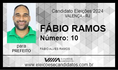 Candidato FÁBIO RAMOS 2024 - VALENÇA - Eleições