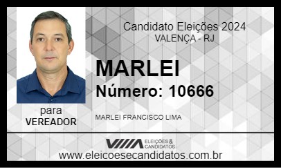 Candidato MARLEI 2024 - VALENÇA - Eleições