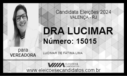 Candidato DRA LUCIMAR 2024 - VALENÇA - Eleições