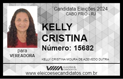 Candidato KELLY CRISTINA 2024 - CABO FRIO - Eleições