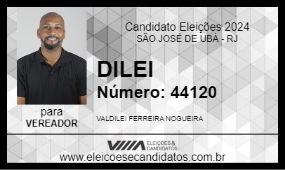 Candidato DILEI 2024 - SÃO JOSÉ DE UBÁ - Eleições