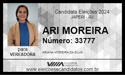 Candidato ARI MOREIRA 2024 - JAPERI - Eleições