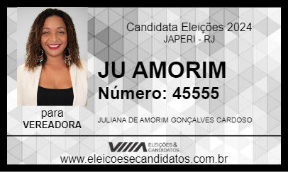 Candidato JU AMORIM 2024 - JAPERI - Eleições