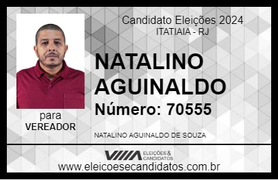 Candidato NATALINO AGUINALDO 2024 - ITATIAIA - Eleições