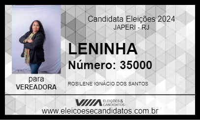 Candidato LENINHA 2024 - JAPERI - Eleições