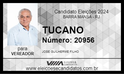 Candidato TUCANO 2024 - BARRA MANSA - Eleições