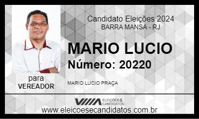 Candidato MARIO LUCIO 2024 - BARRA MANSA - Eleições