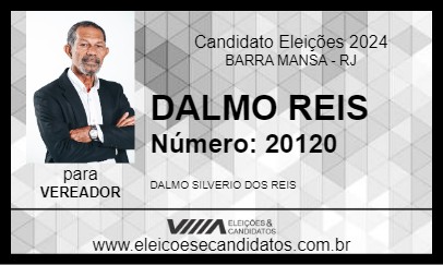 Candidato DALMO REIS 2024 - BARRA MANSA - Eleições