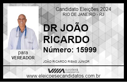 Candidato DR JOÃO RICARDO 2024 - RIO DE JANEIRO - Eleições